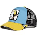 Mesh Djurbroderad Keps Snapback Keps Papegoja Gul Blå papegoja gul blå