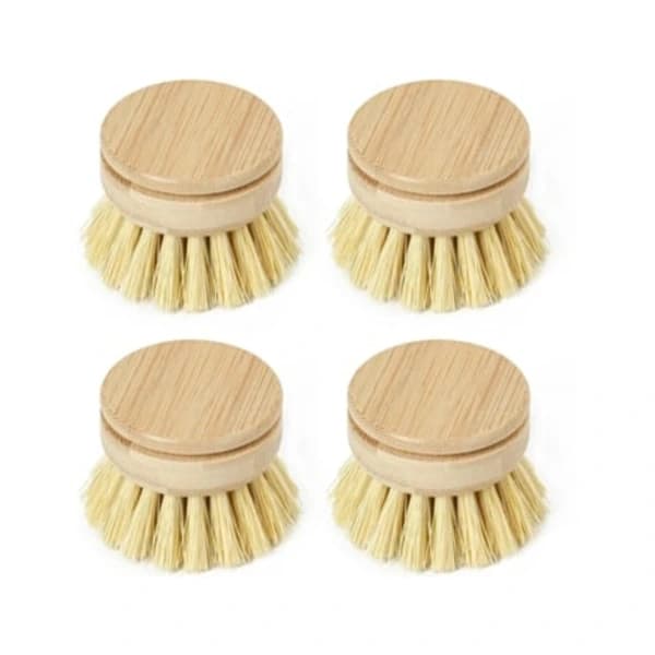 Miljövänliga diskborsthuvuden • Diskborsthuvuden i trä (2-pack)