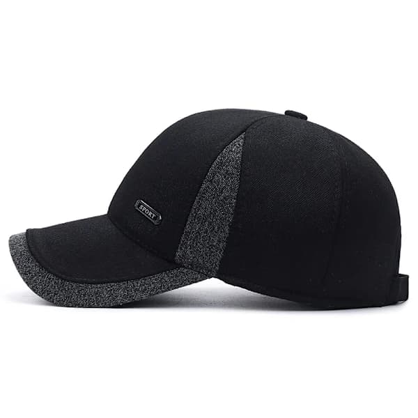Baseballcaps vinterbaseballcaps med øreklaffer herrehette
