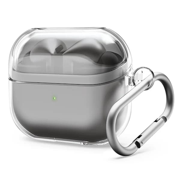 Samsung Galaxy Buds 3 / Buds 3 Pro skyddsfodral med karbinhake