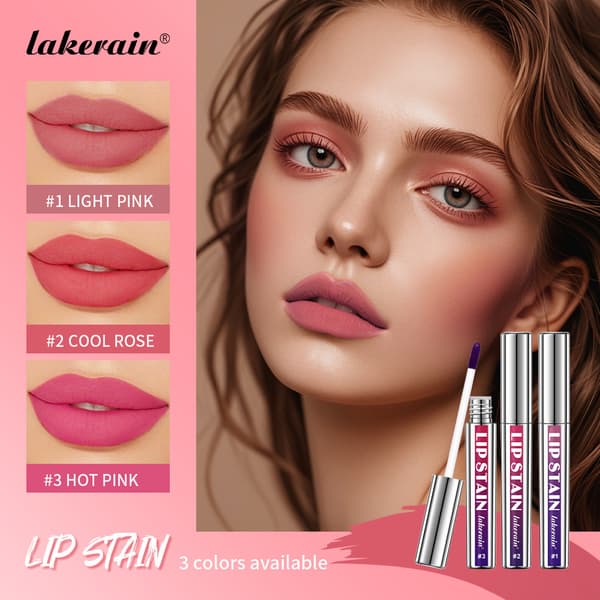 Lakerain Silver Tube Peel-Off Lip Gloss - Nem at påføre 2#