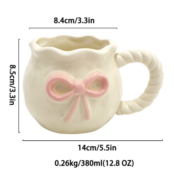 Fluga Mugg - Söt temugg, perfekt för varma drycker - Snygg kaffemugg