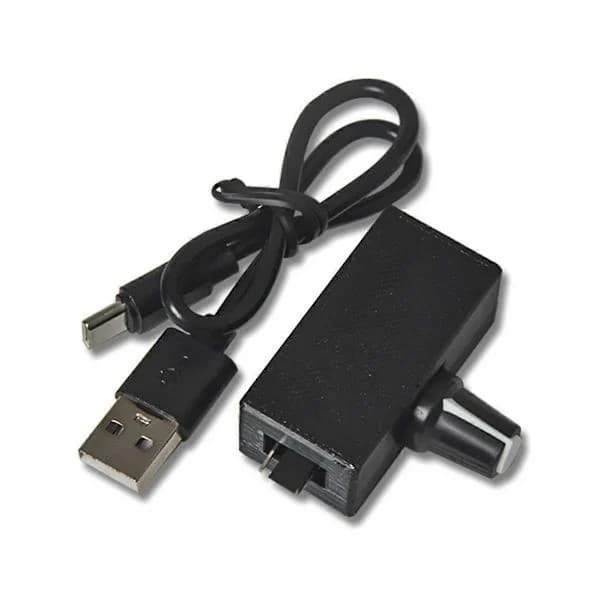 PWM hastighedsregulator, 4-bens blæserregulator, USB Type-C drevet, DIY vandkølingsblæser