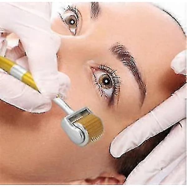 Microneedle roller för att främja hårväxt, unisex verktyg för hårbottenvård.