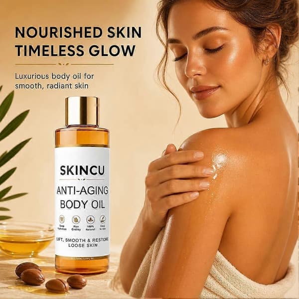 Anti-aging kroppsolja - lyfter och stramar upp, slätar ut slapp hud - 100ml