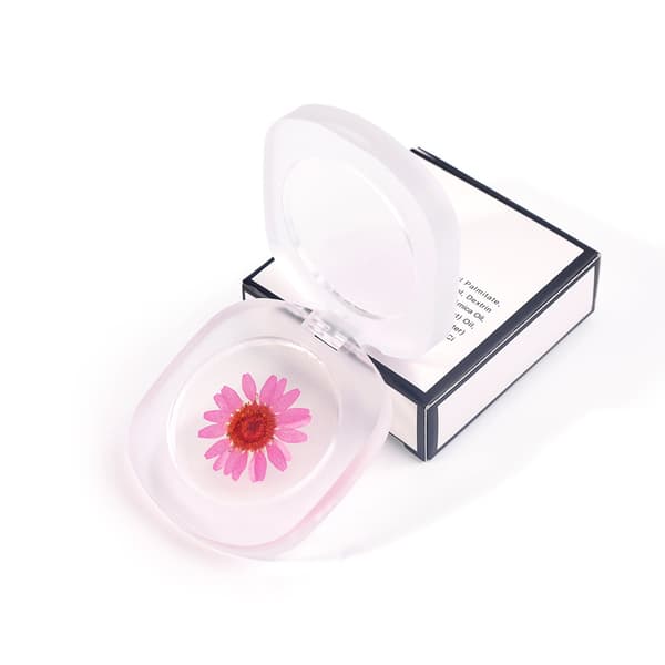 Jelly Blush Balm: Ravfarget Transparent Dobbelbruk Leppe- og Kinnstift 03#