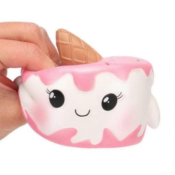 Tårtaformad Squishy Långsamt Stigande Stressavlastningsleksak