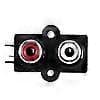 10 printmonterede 2-positions stereo audio/video jack RCA hunstik