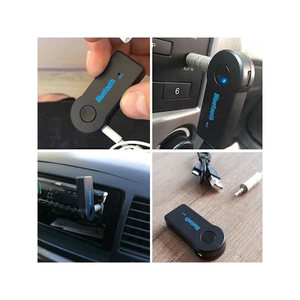 Lydmottaker / Bluetooth-adapter (AUX Mini-Jack) – For bil og hjem