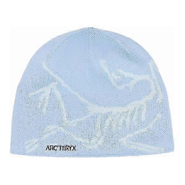 Arc'teryx Bird Head stickad mössa, ljusblå, merinoull, vintermössa, unisex, ljusblå.