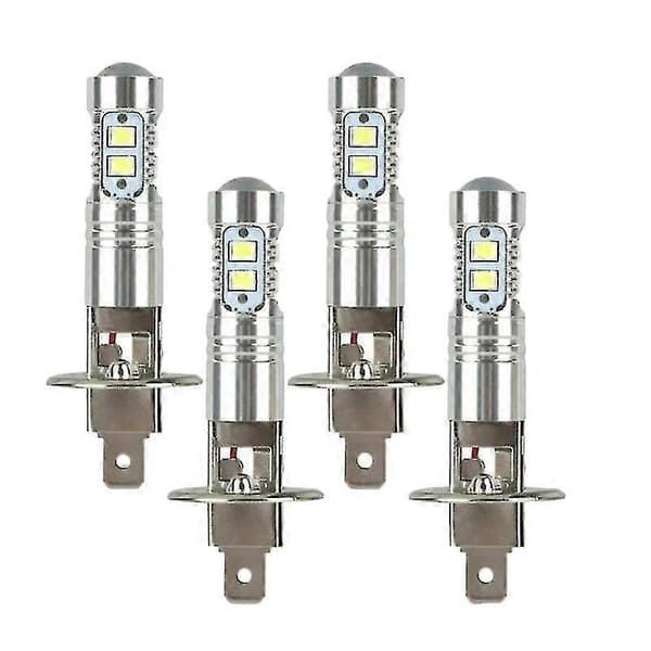 4 kpl H1 LED sumuvalot 6000k 200w