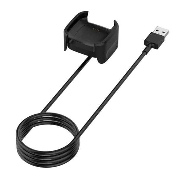 Fitbit Versa 2 USB-ladekabel (svart)