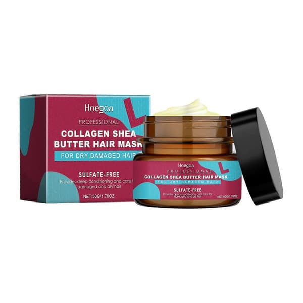 Begränsad tid!! Hoegoa Keratin Hårmask - Reparerar och vårdar frissigt, torrt hår