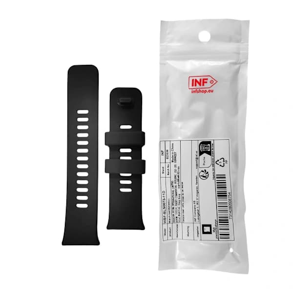 Svart silikonarmband för Redmi Watch 4