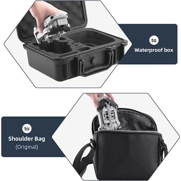 Mini 4K landingsunderstellforlengelse for DJI Mini 2/Mini SE/Mavic Mini droner, sammenleggbart høydeøkende bentilbehør.