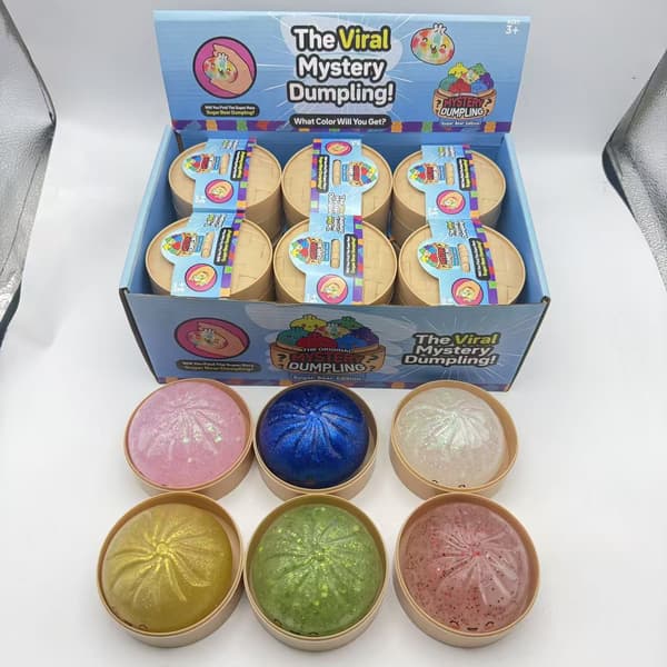 The Original Mystery Dumpling Galaxy Edition | Viral Squishy Fidget Toy Blind Box