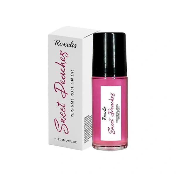 CrazyLove 30g Roll-On Parfym med 4 Dofter, Långvarig Persikodoft 1 st 1pcs