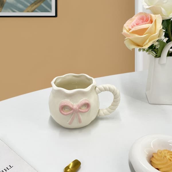 Fluga Mugg - Söt temugg, perfekt för varma drycker - Snygg kaffemugg