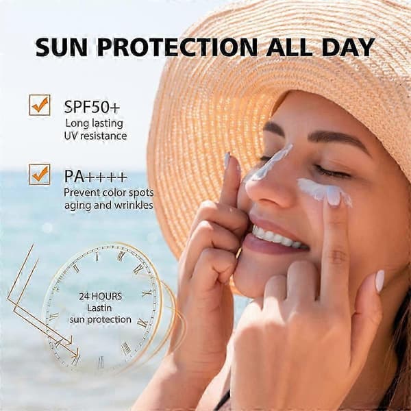 Hyaluronihappo kosteuttava aurinkosuojageeli (1-5x vahvuus) 50ml SPF50+