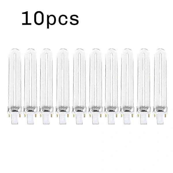 10 x 9W kynsilamppua, 365nm