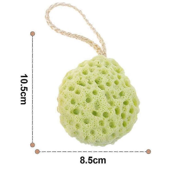 3-pack Sunrain naturliga luffa badsvampar för exfoliering