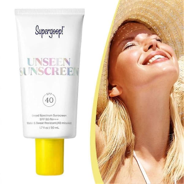 Supergoop Transparent Solcreme, SPF40 PA++++ Lysnende Solcreme - 50ml