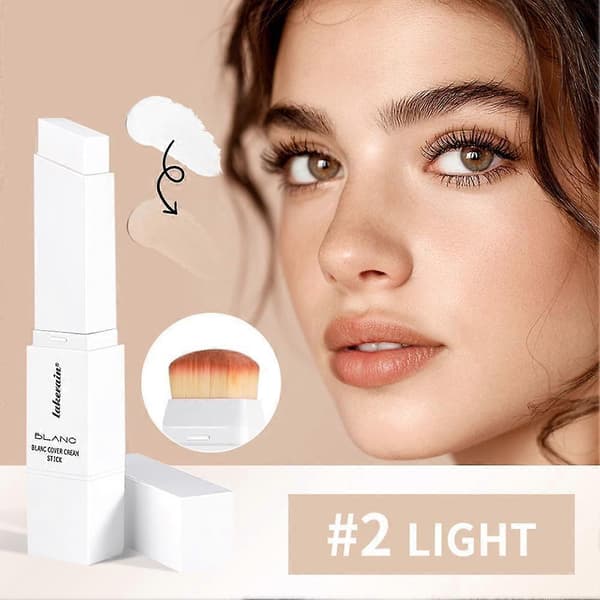 Färgskiftande foundationstick, naturlig basmakeup