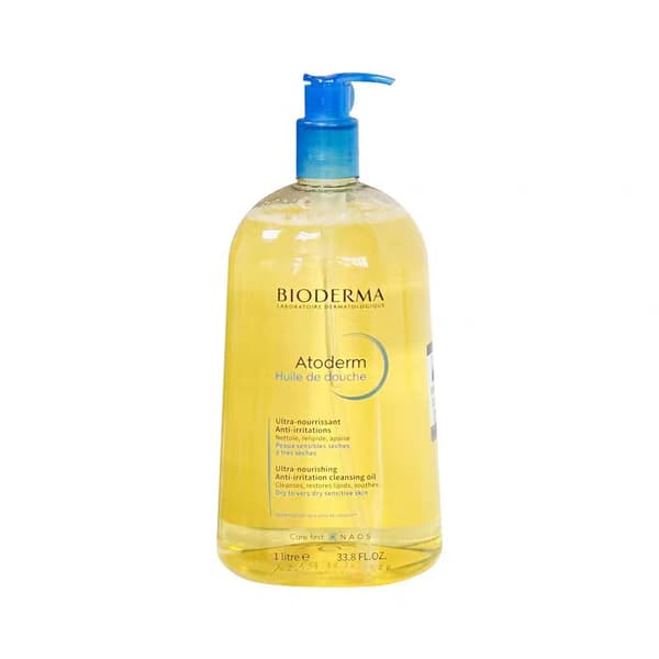 Bioderma Atoderm Body Wash 1000ml yellow