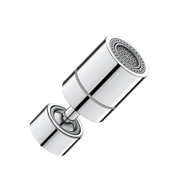Strålsamlare med dubbla lägen, 720° roterbar, silver