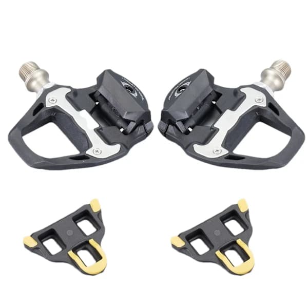 Shimano Ultegra R8000 SPD-SL Clipless Pedaler med SM-SH11 Klamper sort