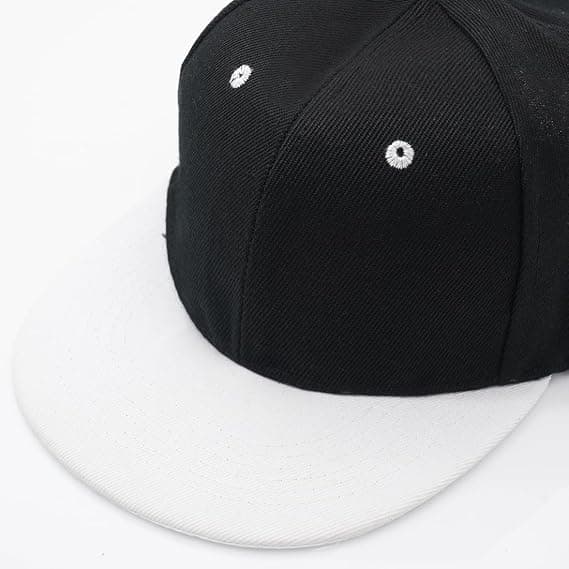 Unisex justerbar flatbremmet Hip Hop baseballcaps