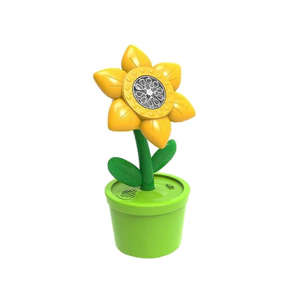 Børns Blomster Boblemaskine med Lys og Musik