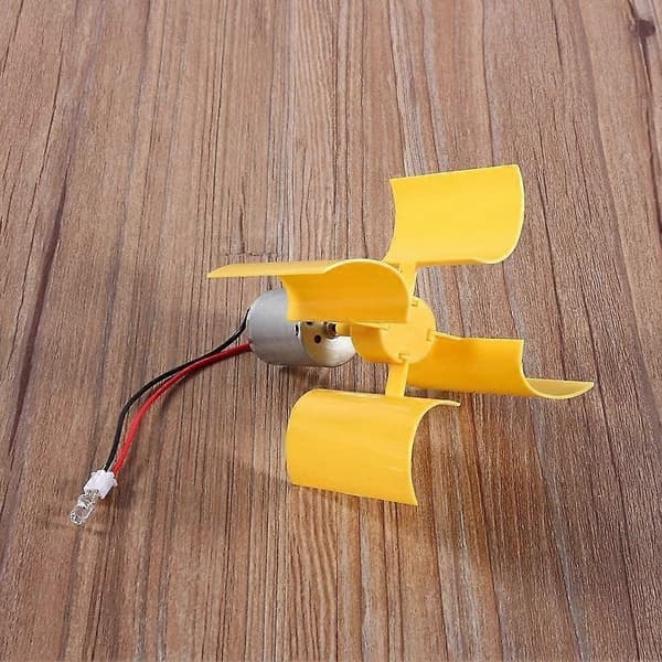 Vindturbingenerator - Mini vindturbingenerator Vertikal vindturbingenerator Kit DIY Undervisning Vitenskap Utdanning Eksperiment Modell DC