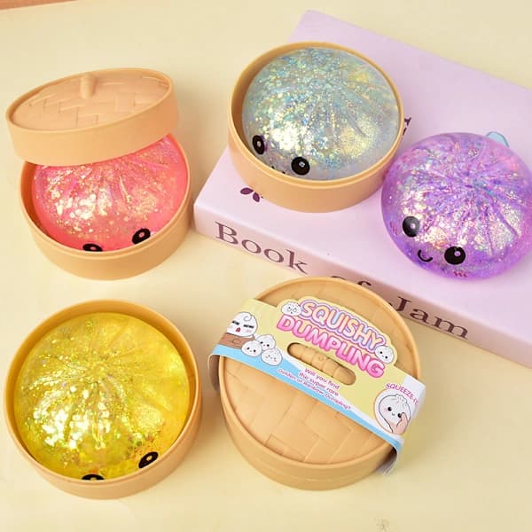 The Original Mystery Dumpling Galaxy Edition | Viral Squishy Fidget Toy Blind Box