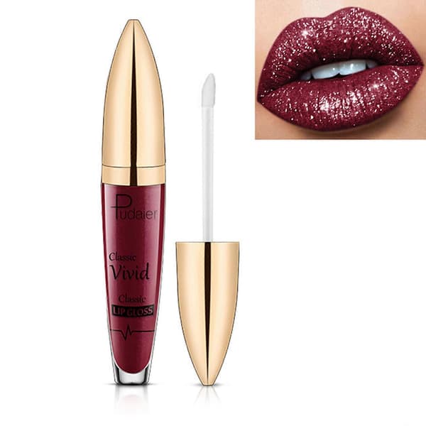 Matt til skimmer flytende leppestift, langvarig lipgloss, glansfull vanntett leppestift