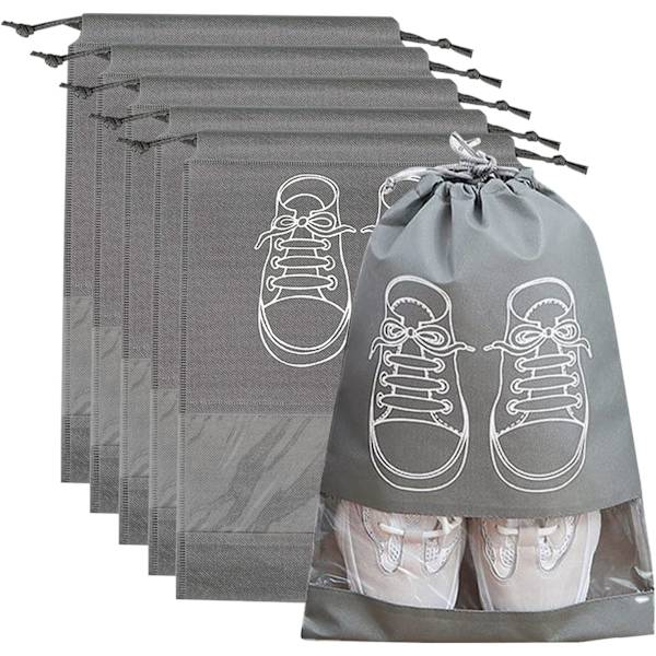 5-pak store skoopbevaringsposer