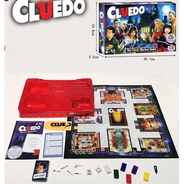 Cluedo - Klassinen etsiväpeli, A