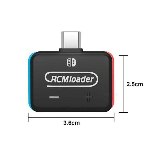 V5 RCM Loader Auto Clip Jig-værktøj til Switch NS-konsol med USB-kabel indbygget program