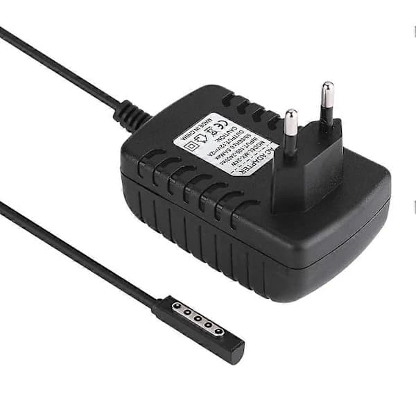 12V 2A Tablet Oplader til Microsoft Surface RT/RT2, med europæisk standardstik, 100-240V