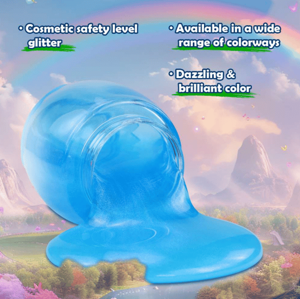 4-pack DIY Slime-kit 72oz, Stressavlastande Leksak för Barn & Vuxna