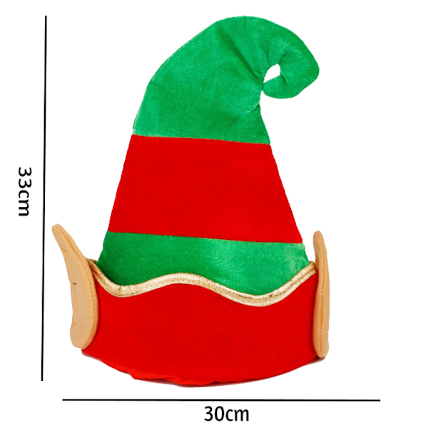 Julemandshuer og Elfbukser-Huer til Julefester og Kostumefester style4