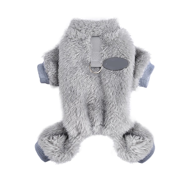 Koirien Pyjamat Pienille Koirien Talvipaita grey L
