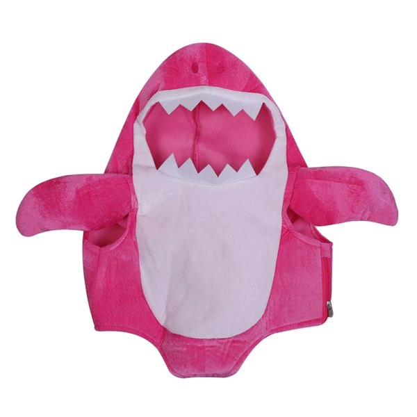 Barn Unisex Toddler Haj Kostume Karneval Fest Til Børn Kostumer Pink 90cm