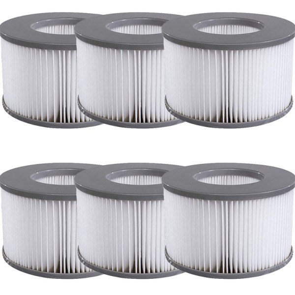 8 st Mspa Pool Hot Tub Spa Filter Cartridges, Swimming Pool Filter Replace Cartridge 6PCS