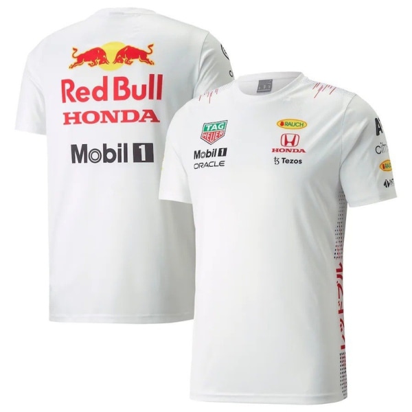 F1-kilpa-moottoripyörälyhyt hiha, nopeasti kuivuva pyöreäkauluksinen lyhythihainen T-paita Color#6 S