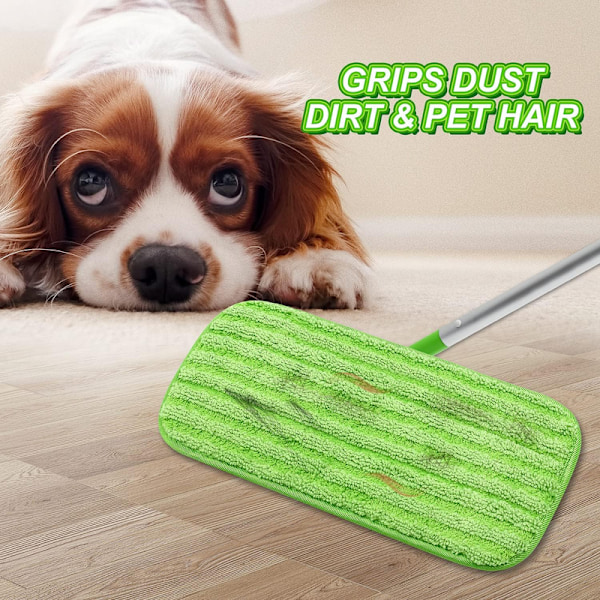 5-pakks moppputer som er kompatible med Swiffer Wetjet Sweeper Mop