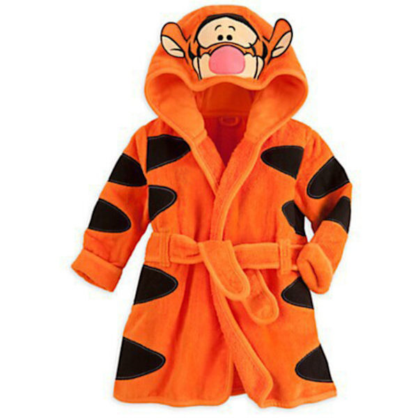 Høst og vinter barn pyjamas Jente varm pyjamas Flanell pyjamas orange 110