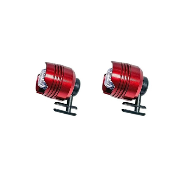 1 Par Hodelykter For Crocs Mini Lights Morsomme Skotilbehør Red