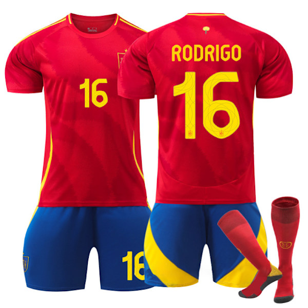 2024 UEFA Europamästerskap Fotbollströja Kit 16 16