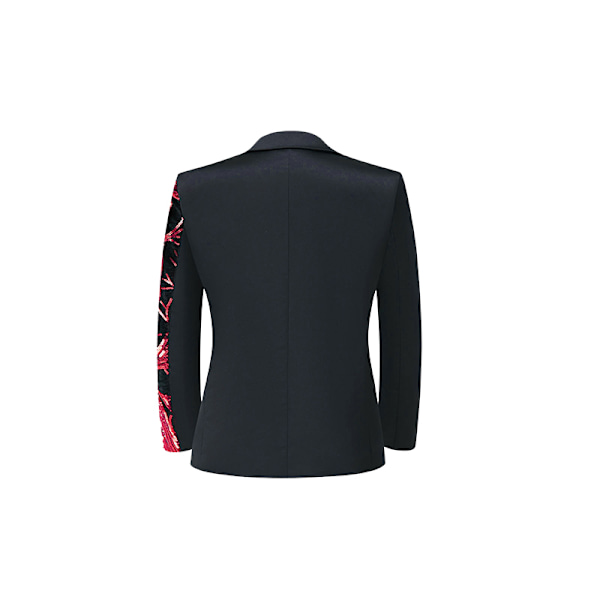 Pojkars Slim Fit Kostymjacka, Smokingjacka, Formell red 7